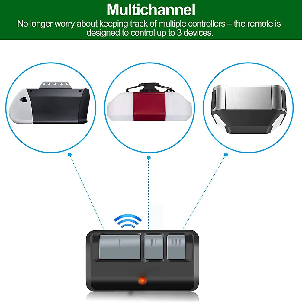 Twin-Pack LiftMaster 953EV-P2 Door Opener Remotes