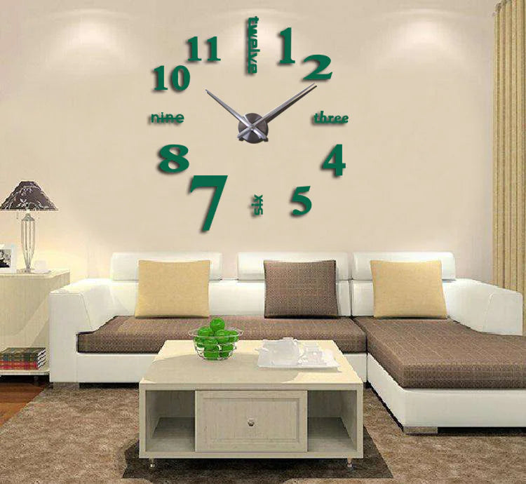 Modern Acrylic DIY Clock