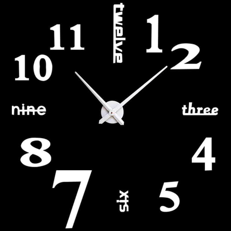 Modern Acrylic DIY Clock