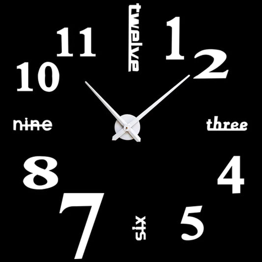 Modern Acrylic DIY Clock