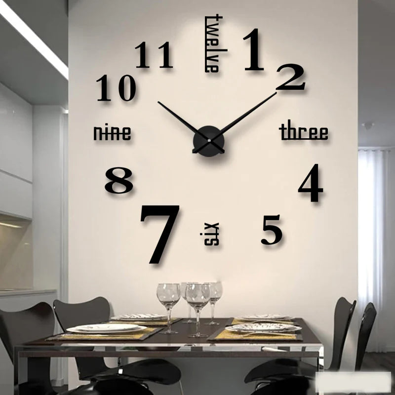 Modern Acrylic DIY Clock