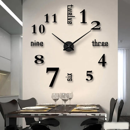 Modern Acrylic DIY Clock