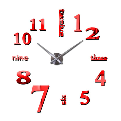 Modern Acrylic DIY Clock
