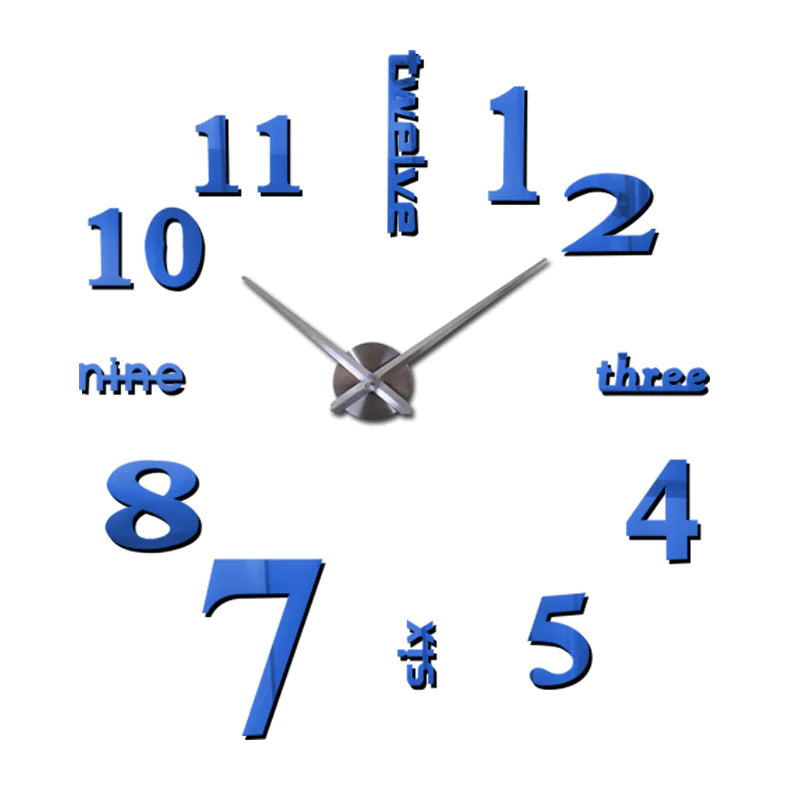 Modern Acrylic DIY Clock