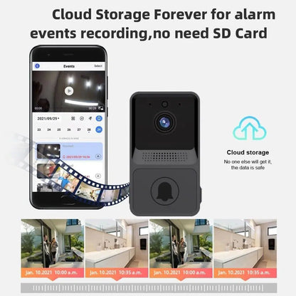 Smart Wireless WiFi Doorbell Intercom Video Camera Security