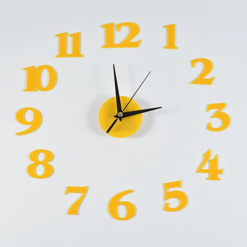 Modern Acrylic DIY Clock