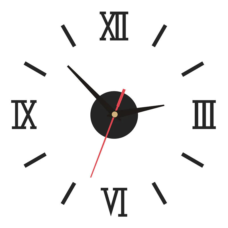 Modern Acrylic DIY Clock