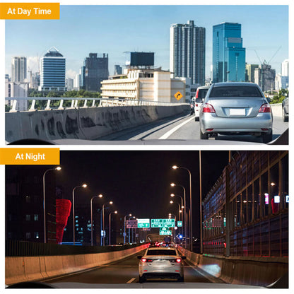 Car Dual Lens Dash Cam Front/Rear/Inside Video Recorder Camera G-Sensor