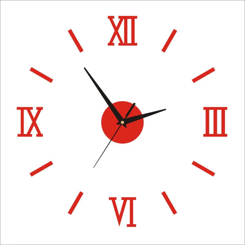 Modern Acrylic DIY Clock