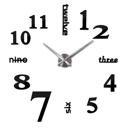Modern Acrylic DIY Clock