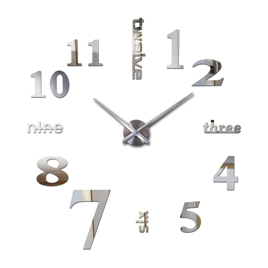 Modern Acrylic DIY Clock