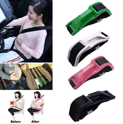 Pregnancy Car Seat Belt Adjuster Comfort Safety Woman