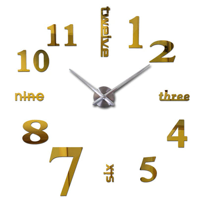 Modern Acrylic DIY Clock